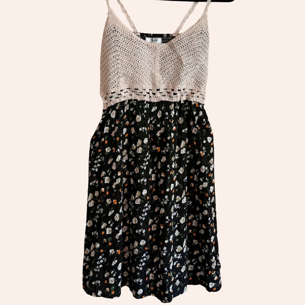 BOHO SPRING FLORAL DRESS